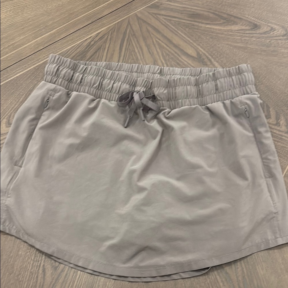 Gray Athletic Skort
